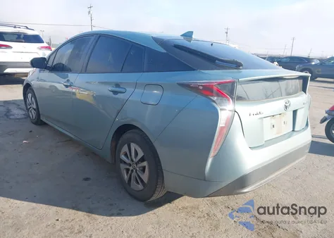 2016 Toyota Prius Three from USA, damaged, VIN JTDKARFU7G3500833